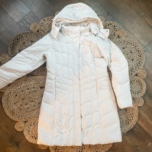 Eddie Bauer Goose Down Puffer Long Coat